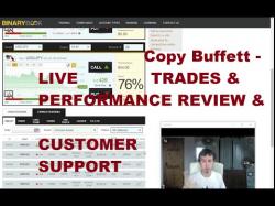 Binary Option Tutorials - trading customer Copy Buffett Performnce,Trades,Issu