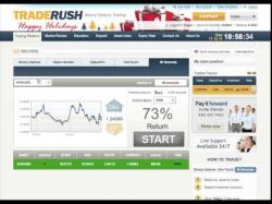 Binary Option Tutorials - TradeRush Live Trade Rush Video Winning $1,21
