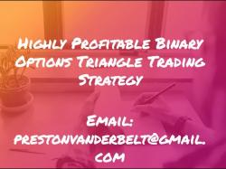 Binary Option Tutorials - 10Trade Strategy Binary Options Triangle Trading Str