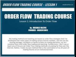 Binary Option Tutorials - trading career Order Flow Trading Course Learn Ord