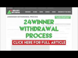 Binary Option Tutorials - 24Winner 24Winner Withdrawal Process