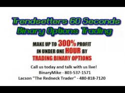 Binary Option Tutorials - TraderWorld Strategy 60 seconds Binary Options Trendsett