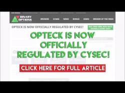 Binary Option Tutorials - Opteck Review Opteck is now officially regulated 