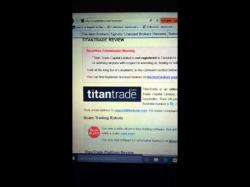 Binary Option Tutorials - TitanTrade The reality about Titan Trade, Must
