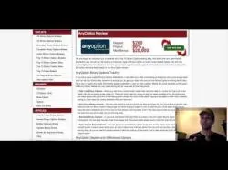 Binary Option Tutorials - AnyOption Video Course AnyOption Binary Trading Review 201