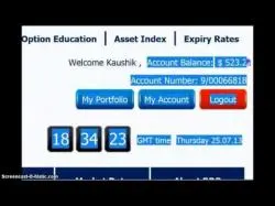 Binary Option Tutorials - GMT Options Strategy BBinary - Banc De Binary 60 Second 