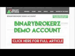 Binary Option Tutorials - Binary BrokerZ Review BinaryBrokerz Demo Account