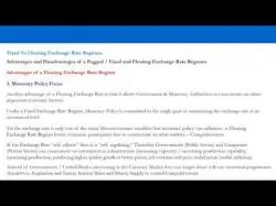 Binary Option Tutorials - forex sample FOREX Market Foundation 2 = Regimes