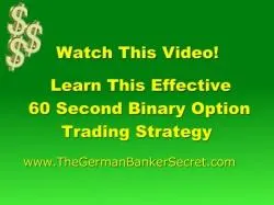 Binary Option Tutorials - Optie24 Strategy 60 second Binary Options Strategy T