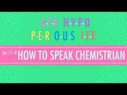 Binary Option Tutorials - Binary Book Video Course How To Speak Chemistrian: Crash Cou