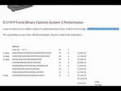 Binary Option Tutorials - binary options system1 D U M P Binary Options System 1